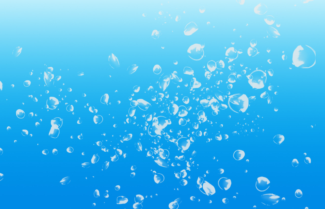 Free Water Bubbles Photoshop Brushes