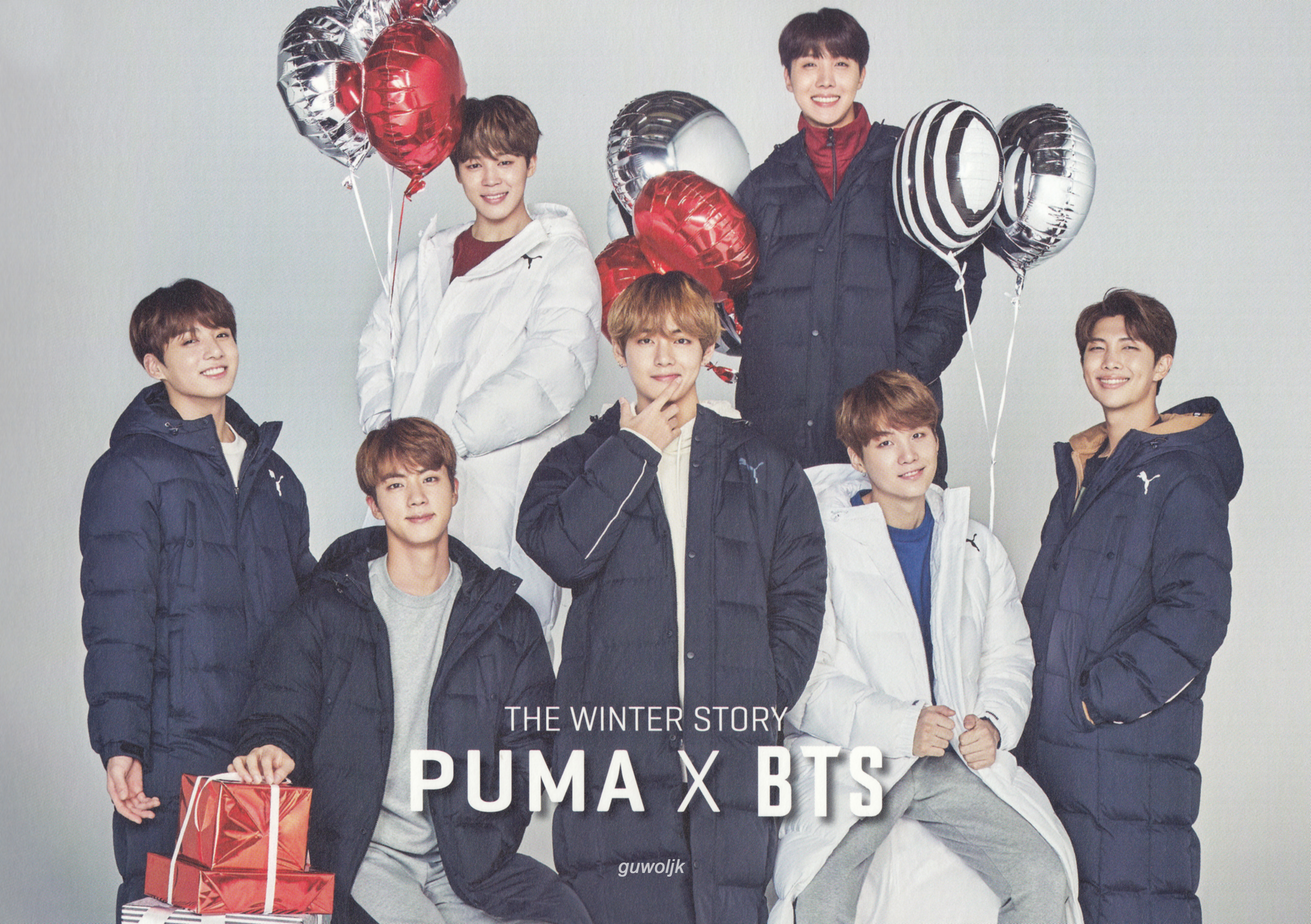 bts scan and archive :: PUMA winter story