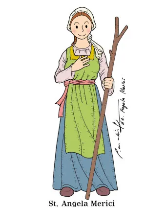 안젤라 미리치 동정 성녀 축일 가톨릭_24