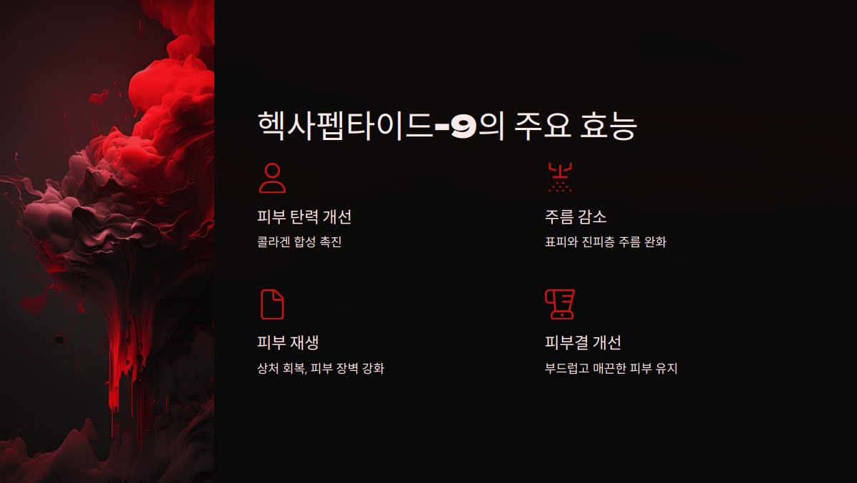 헥사펩타이드-9 효능