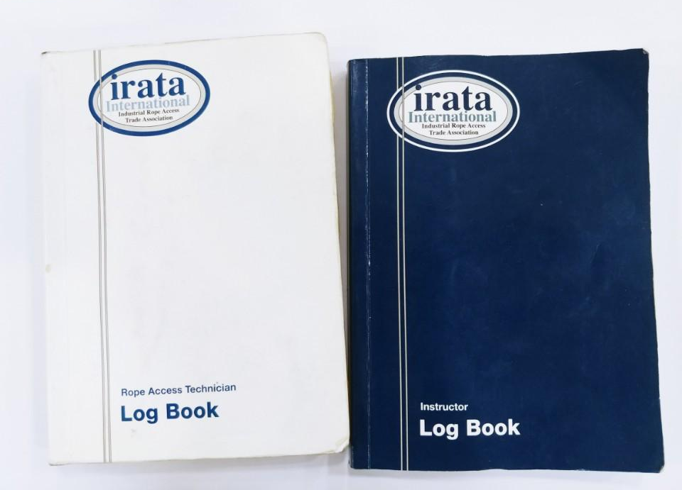IRATA technician logbook 로그북 작성 방법
