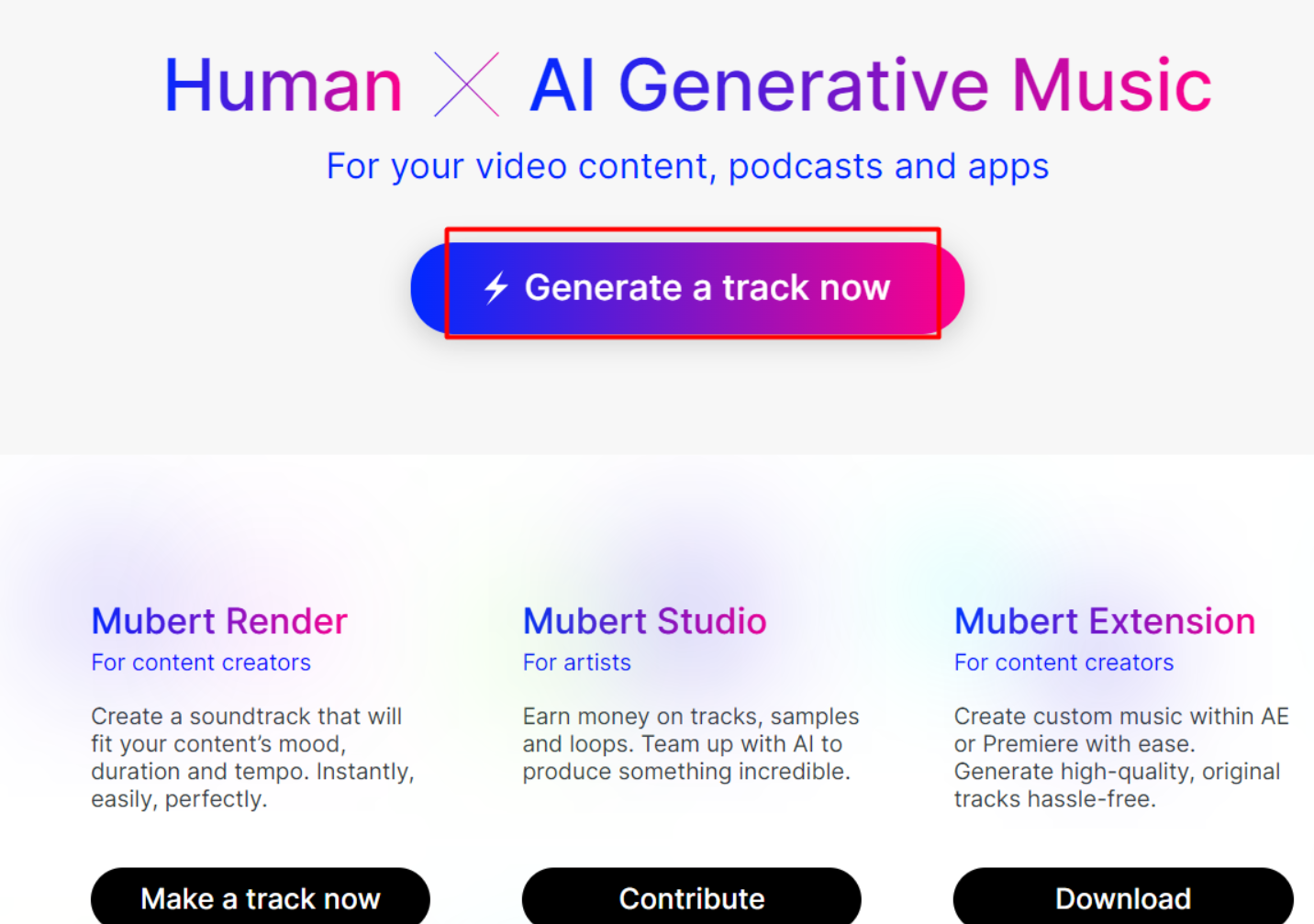 AI 로 저작권 없는 나만의 음악 만들기 - mubert