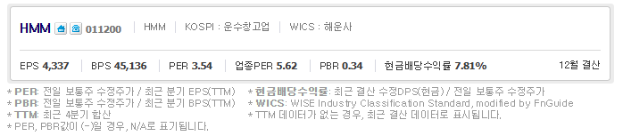HMM 주가 전망