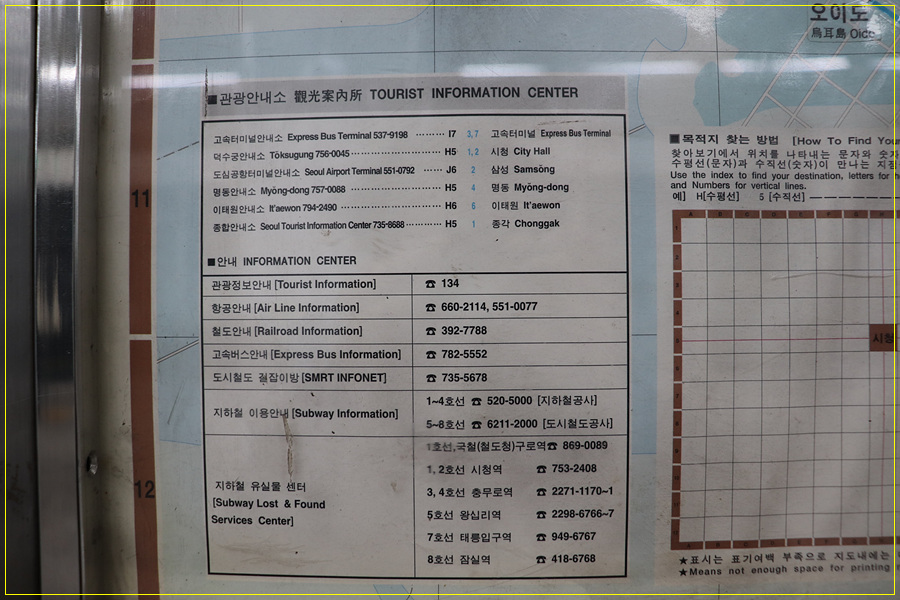 김포 전철노선도 5호선 김포공항역에 설치된, 34
