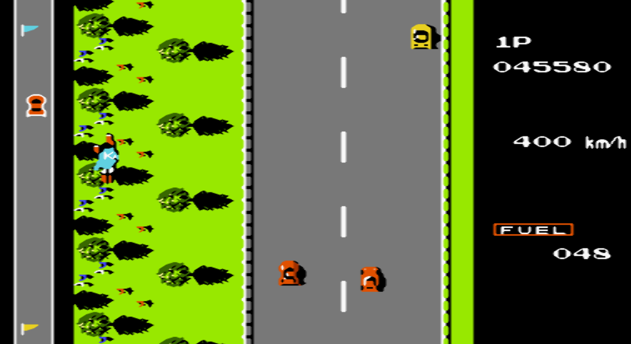  로드 파이터 (ロードファイター - Road Fighter)