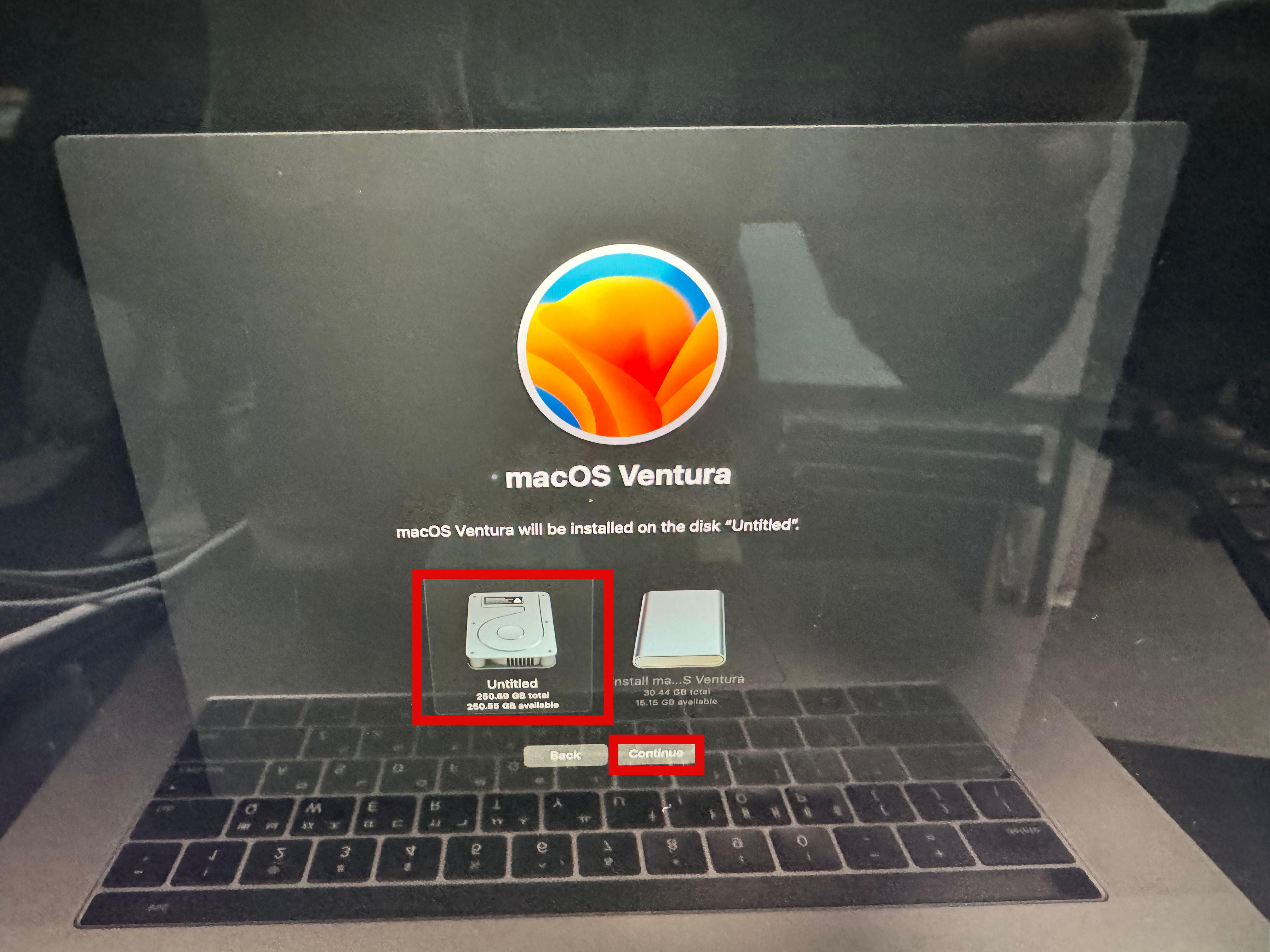 macOS Ventura 설치