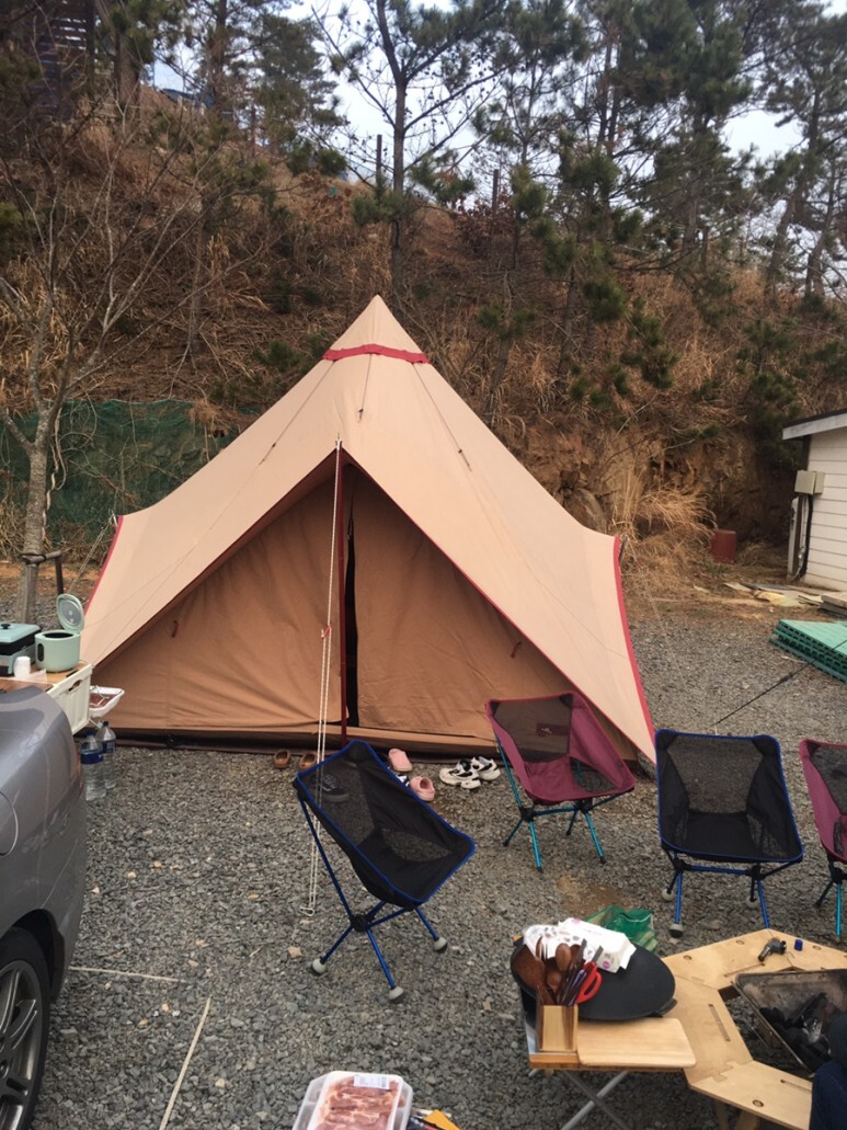 태안 둘레길캠핑장(2021. 3. 14.)