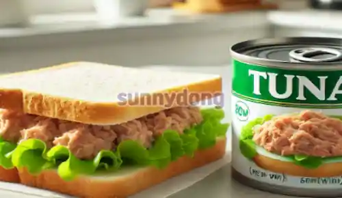 참치캔, 참치 샌드위치 이미지