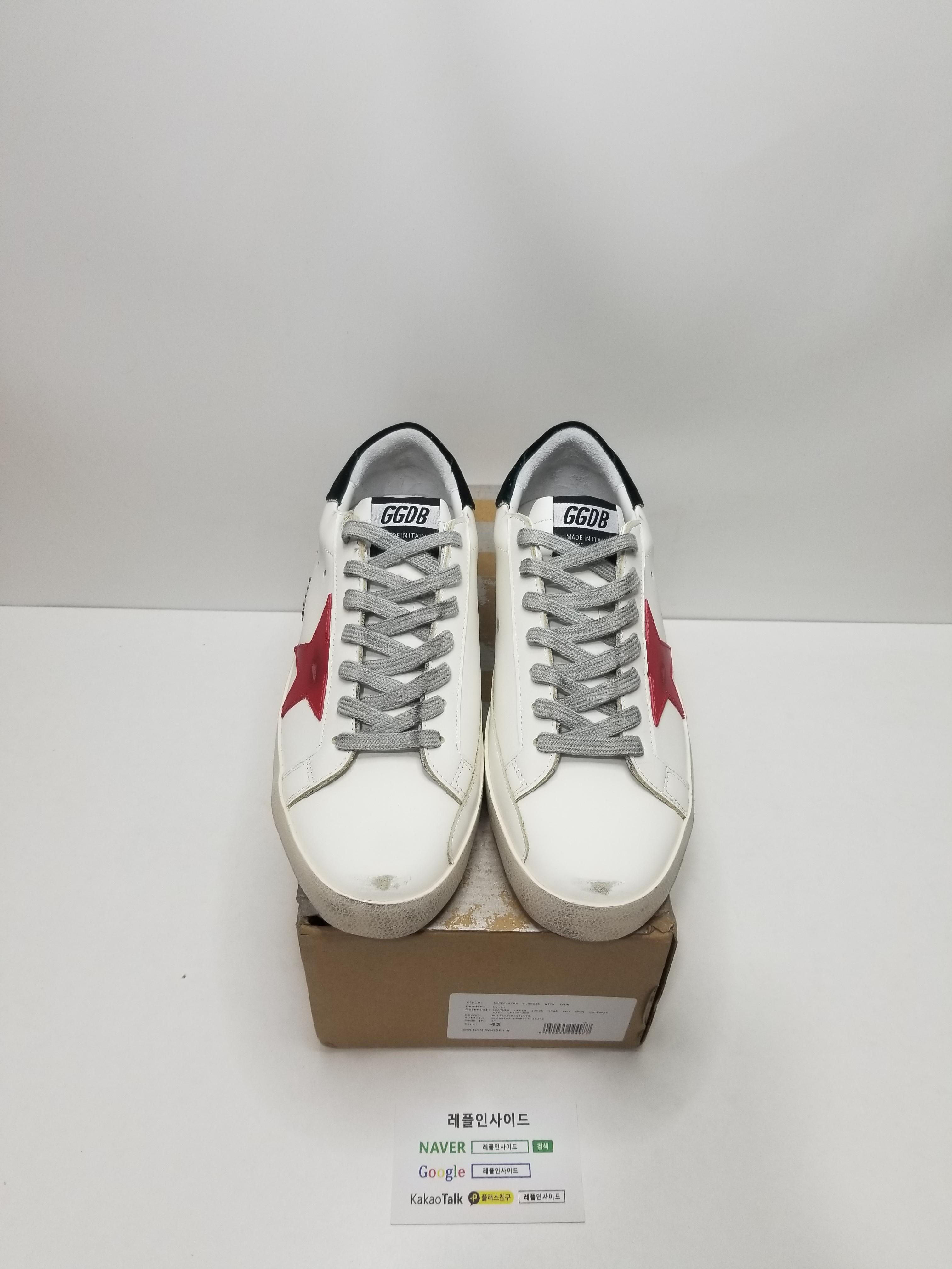  [GOLDEN GOOSE] 골든구스 슈퍼스타 스니커즈 남녀공용