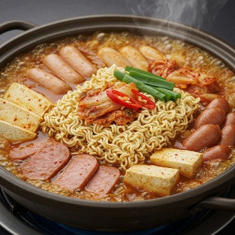 얼큰부대라면