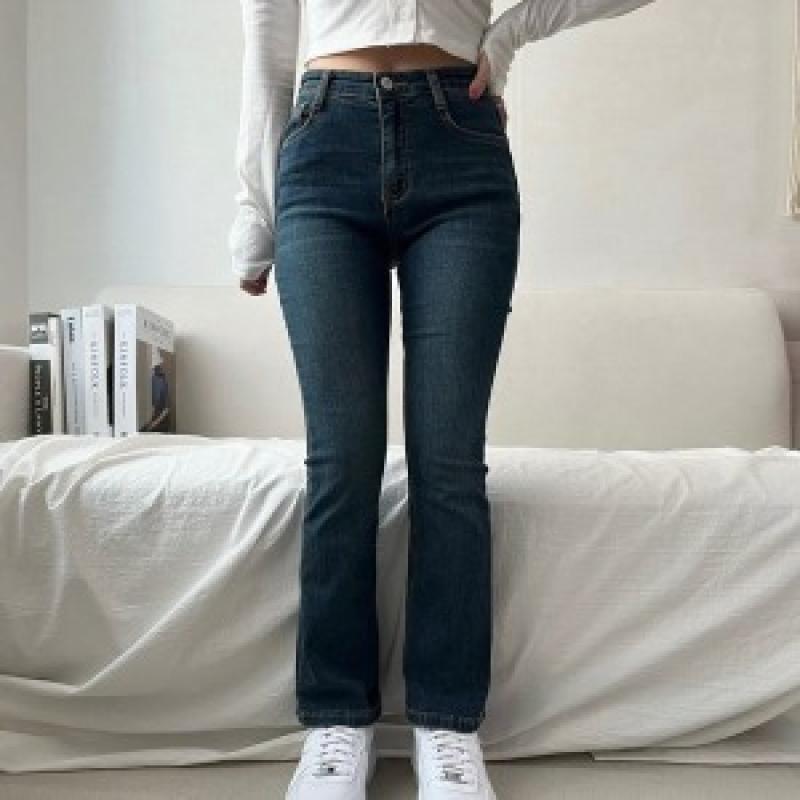 플럼마켓 짱편한 슬림 부츠컷 팬츠