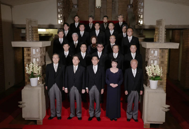  第2次岸田改造内閣が発足　初入閣は9人