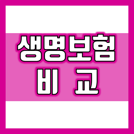  생명보험 가격 비교, 사망정기보험 및 종신보험비교 후 더 좋은 쪽으로 가입을 결정할 수 있어요.