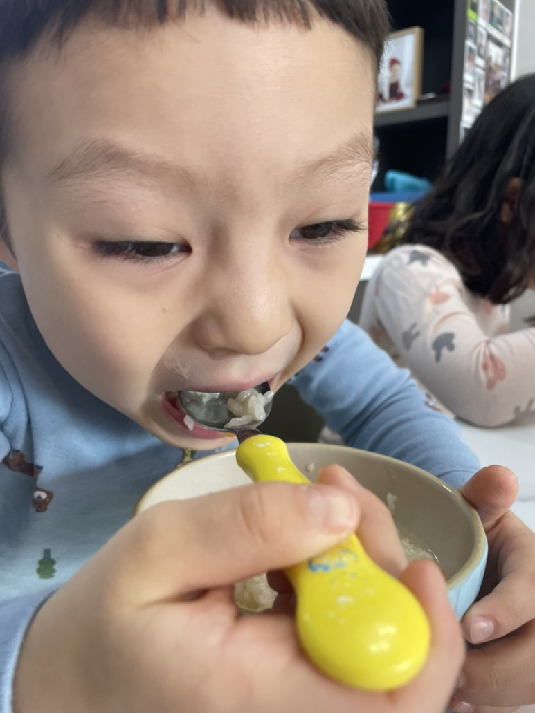 긴급보육 워킹맘 엄마표 건강식! 낙지야채죽! 오늘의 식단!유아식단표! 보양식 낙지죽! 1