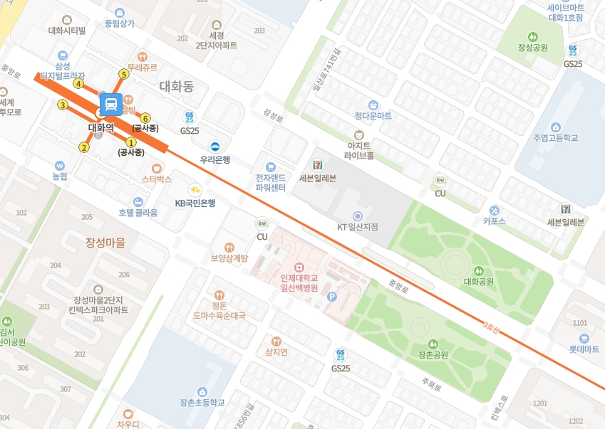 인제대학교 일산 백병원 주차장 정보