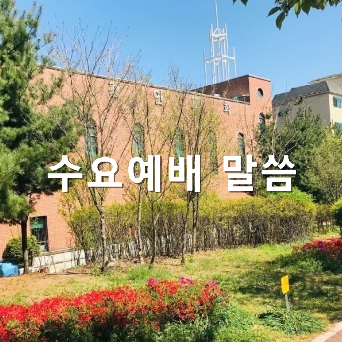  수요예배 설교 말씀