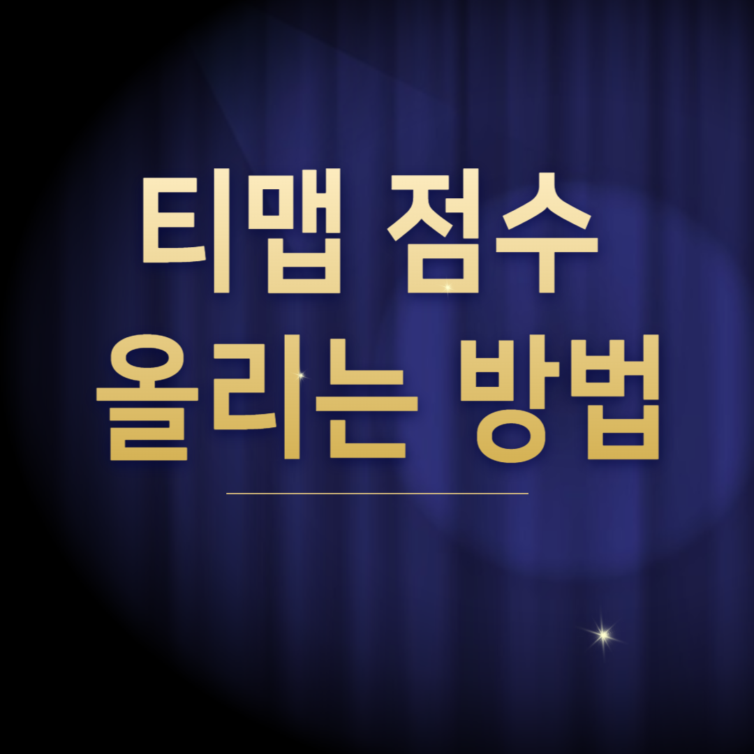 티맵(TMAP) 안전점수 계산법
