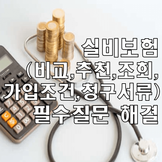 실비보험(비교&#44;추천&#44;조회&#44;가입조건&#44;청구서류) 필수질문 해결 썸네일