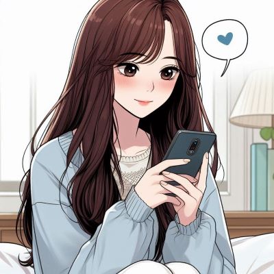 신한 쏠페이 앱을 사용하는 여자