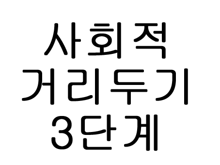  사회적 거리두기 연장 기간 3단계 알아보기
