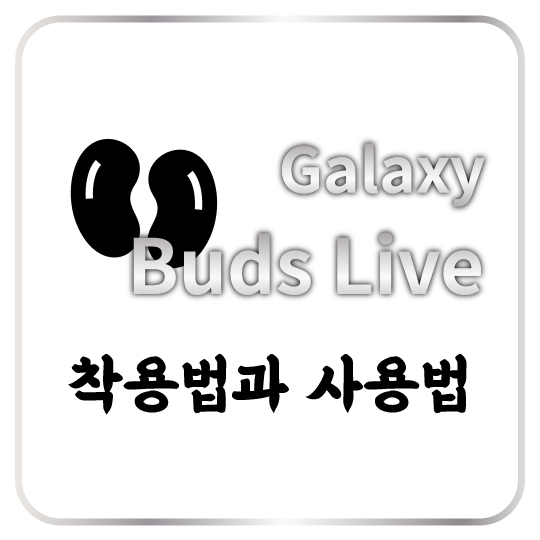  [갤럭시 버즈 라이브 리뷰] 착용법과 사용법 및 PC 페어링 방법