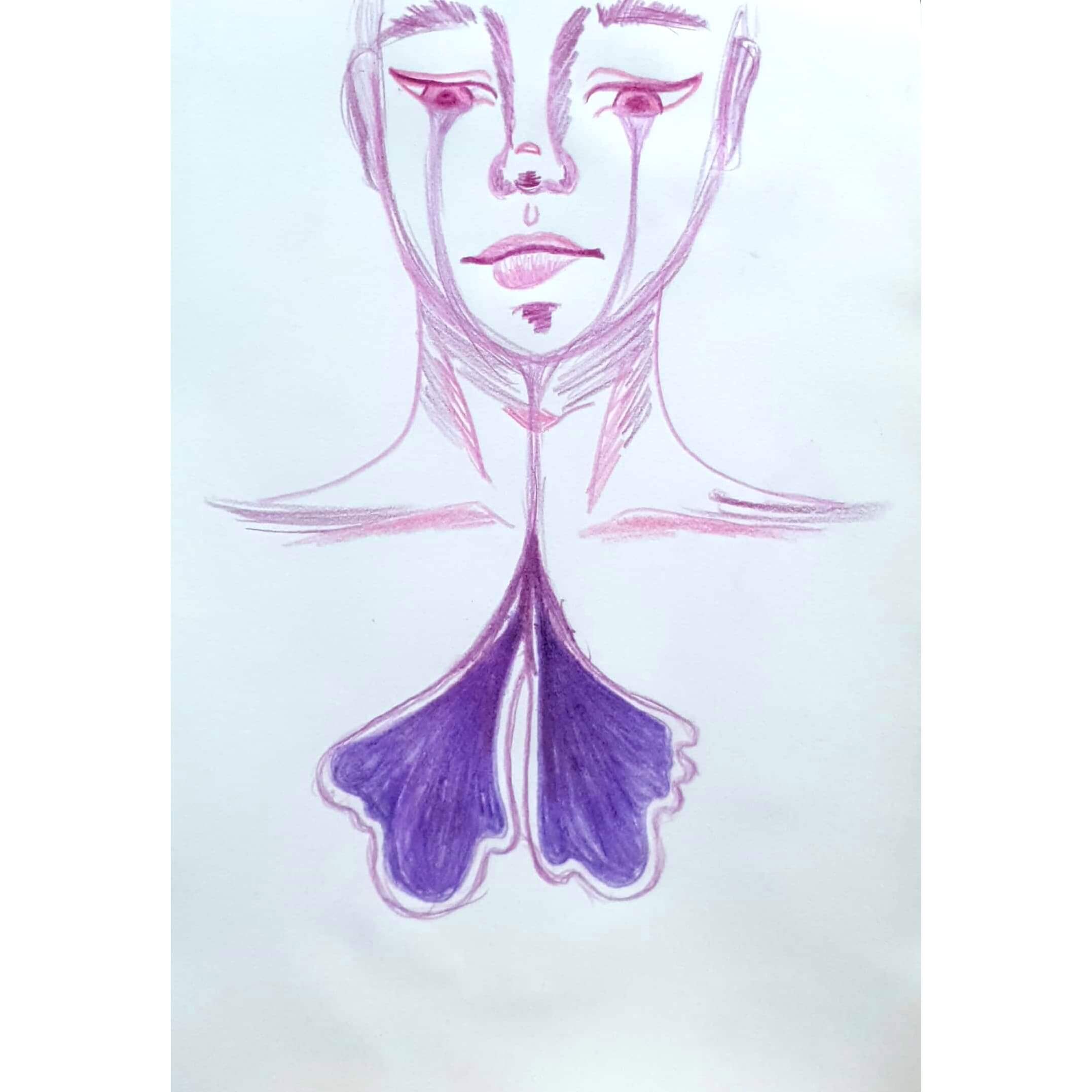  Today's Felling 오늘의 느낌 / 일러스트 그림 드로잉 / 인물화 그리기