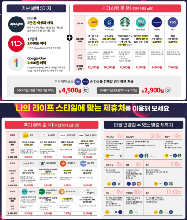  SKT 우주패스 ALL 스타벅스 가입 방법