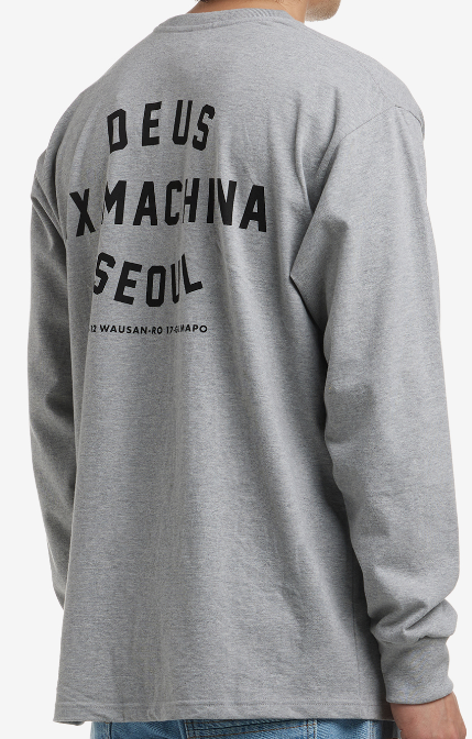 deus ex machina 롱 슬리브 티셔츠