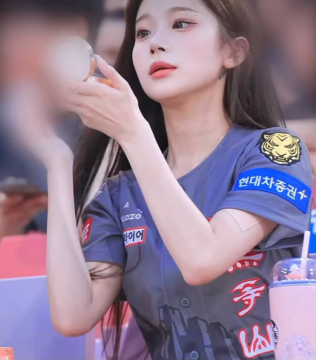 이주은 치어리더 삐끼삐끼 춤 동영상