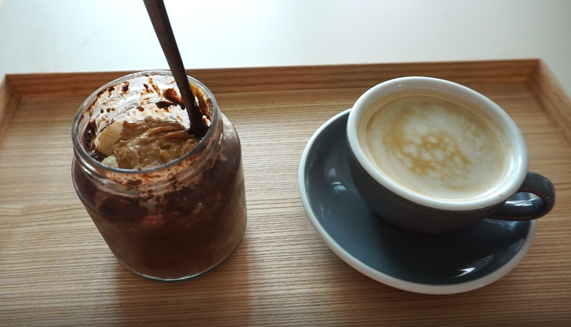 커피와 초코오버나잇오트밀