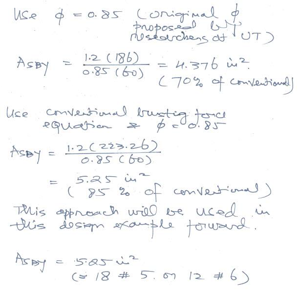 Anchorage Zone Design examples 하늘땅의생각나누기