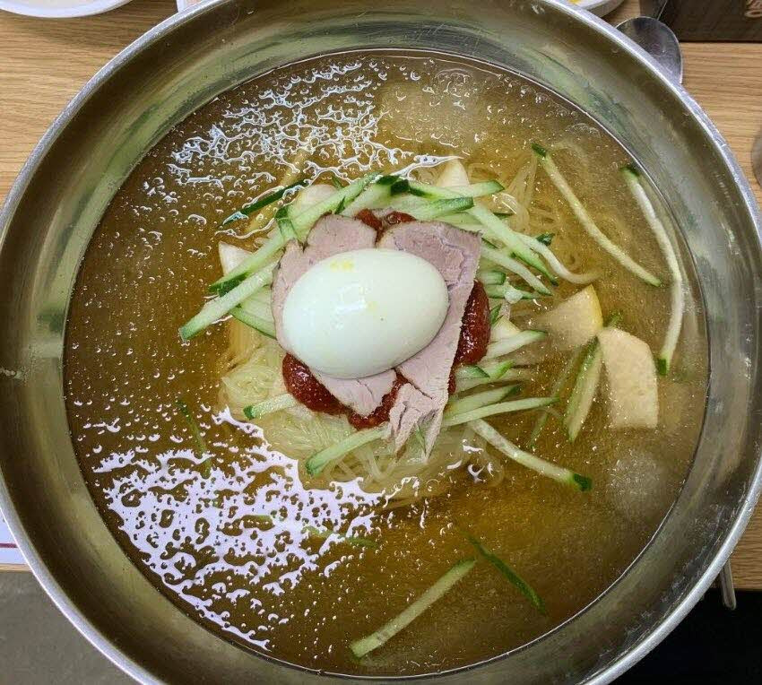 장사밀면 이미지