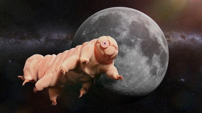  총탄 충격에서도 살아남는 물곰(water bear)의 우주 실험  VIDEO:Above a speed limit, microscopic tardigrades shot from a gun turn to “mush.” EYE OF SCIENCE/SCIENCE SOURCE