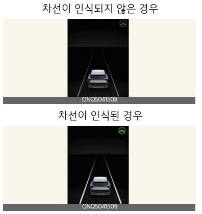 스포티지 차로 유지 보조 차선 인식