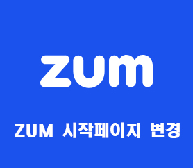  ZUM 없애기, 간단하게 제거하자