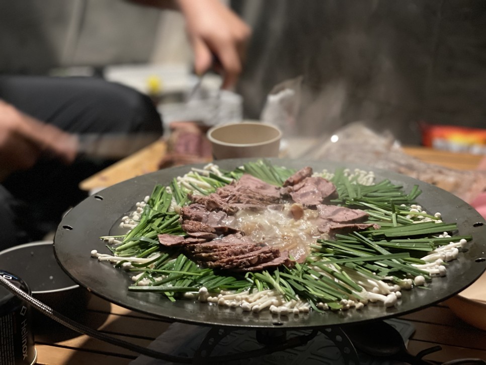 / 쩝쩝박사님들과 신나는 먹부림 [캠핑기록] 수주팔봉 노지캠핑 49