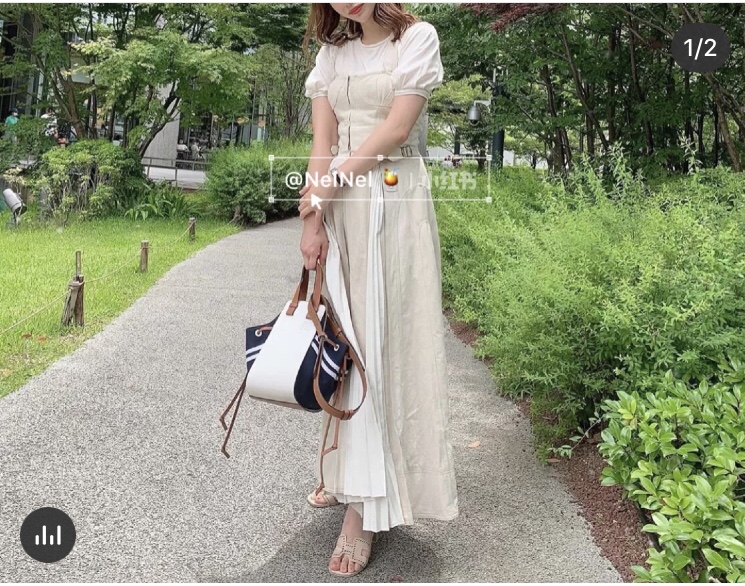  [LOEWE] 로에베 클래식 카프스킨 미니 해먹백