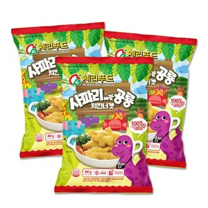  체리부로 사파리에간 공룡 치킨너겟, 460g, 3팩16% 17,900원14,900원