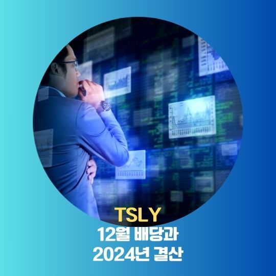 2024년 TSLY 배당금 총정리