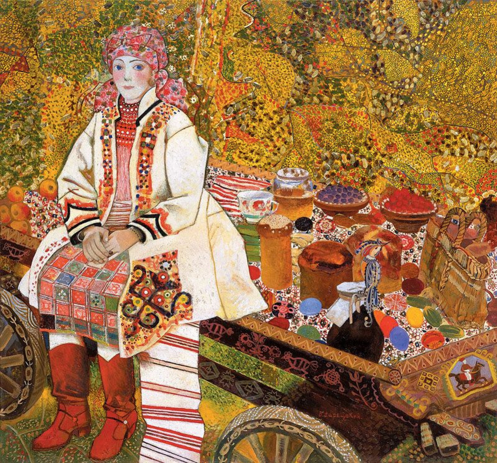 빅토르 자레츠키(Victor Zaretsky), 우크라이나, 화가, 1925-1990