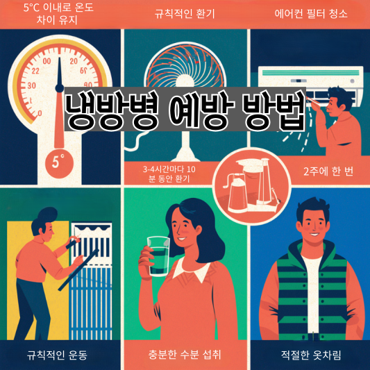 냉방병, 찬바람에 걸린 &quot;여름감기?&quot; 이렇게 잡아요