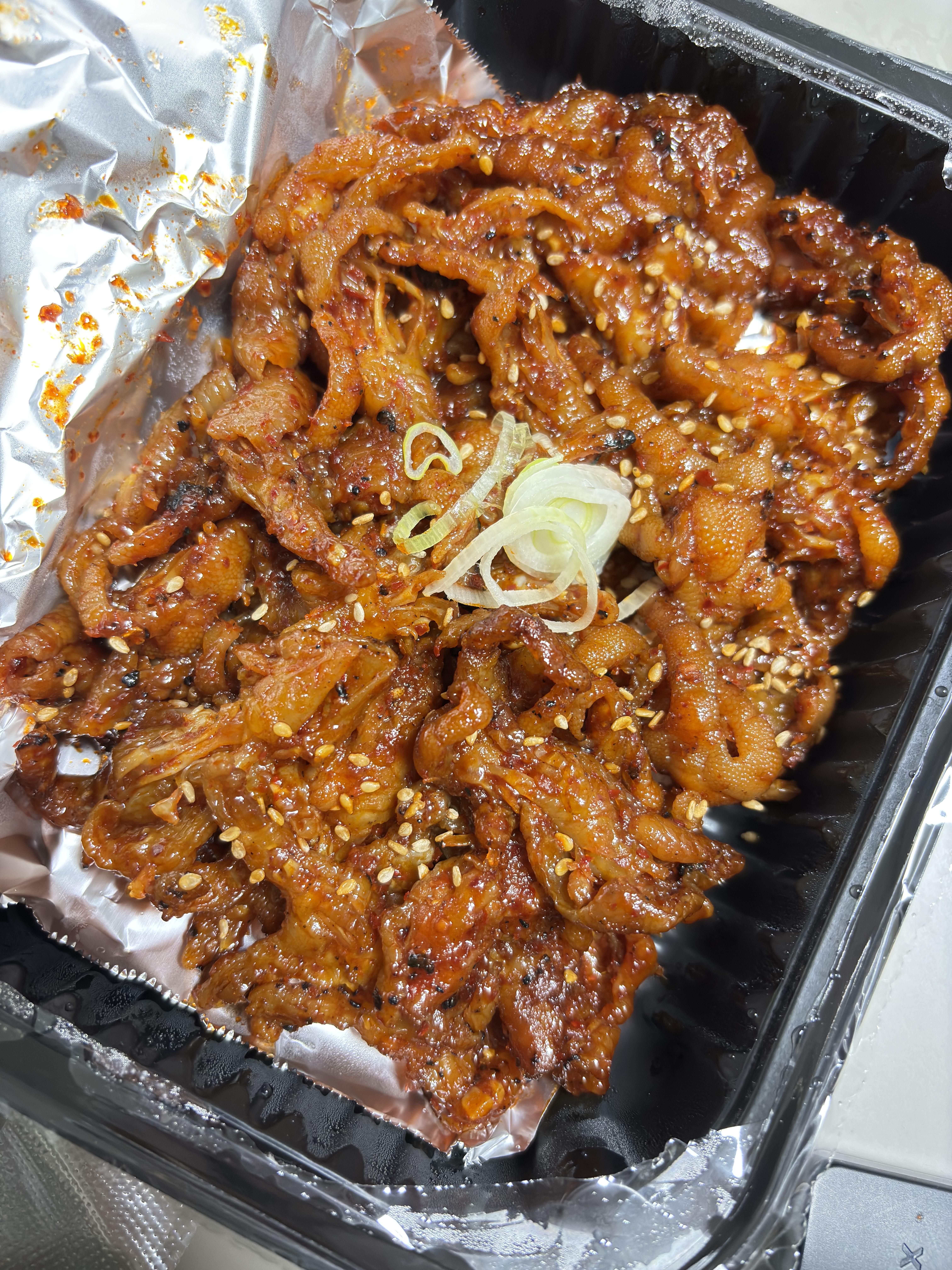 닭발자국 이미지