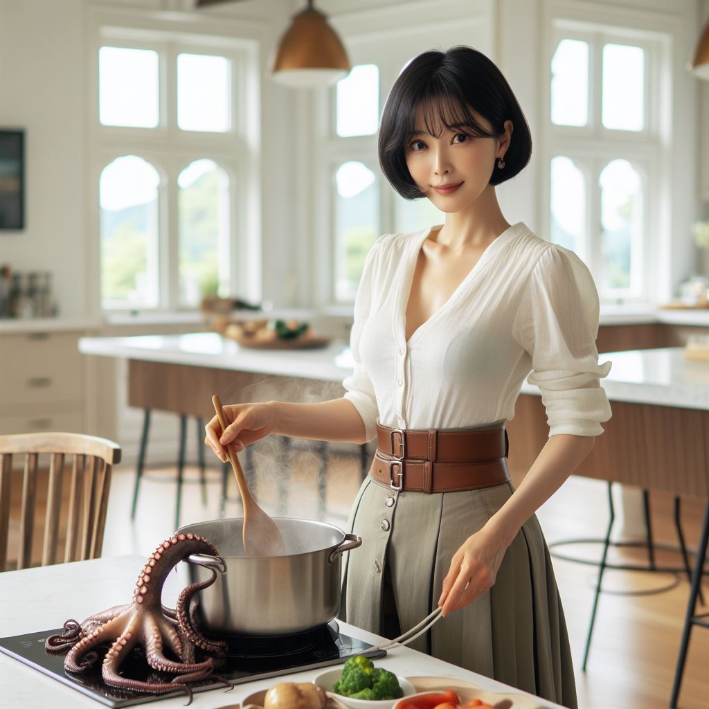 문어 삶는법, 문어 삶는 시간