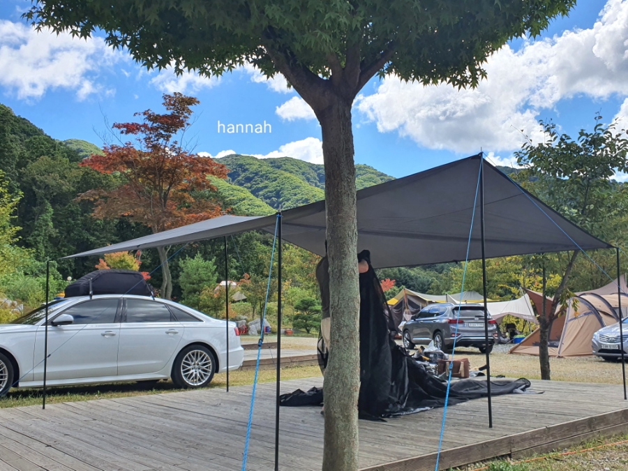 해자연 캠핑장 아이와 캠핑 23