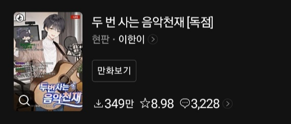  과거의 전설이 돌아왔다! // 두 번 사는 음악천재 리뷰 [웹소설 추천 + 웹툰]