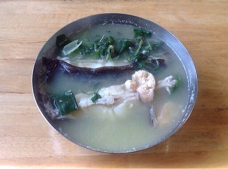  깔끔한 봄의 맛, 도다리쑥국(Flounder and Mugwort Soup)
