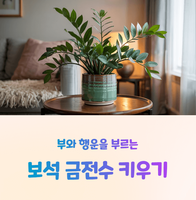 보석 금전수 키우기