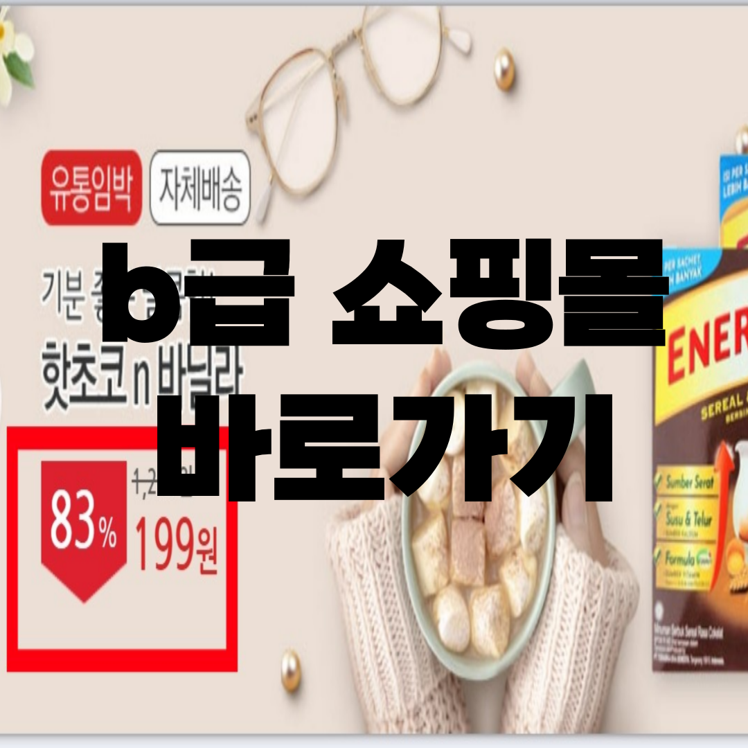 b급 쇼핑몰 알뜰구매 바로가기