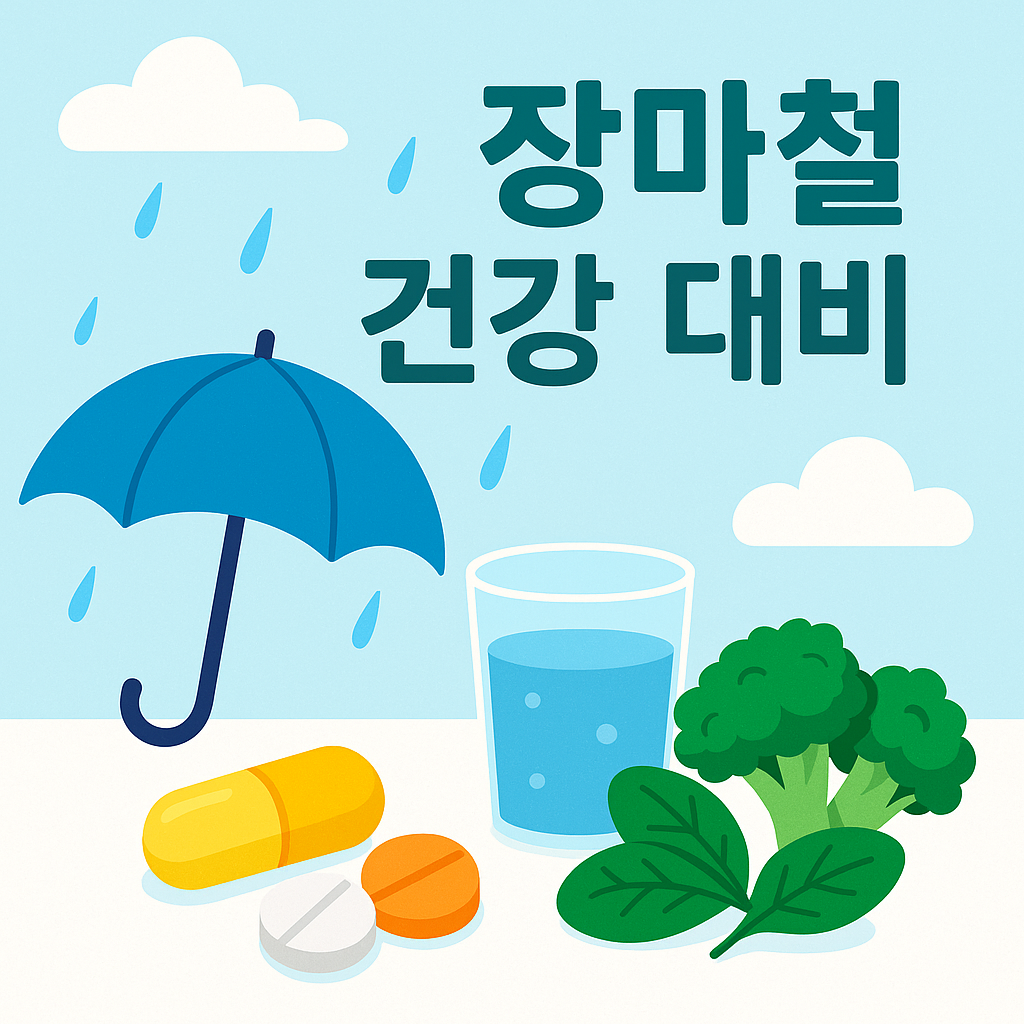 장마철 건강 대비