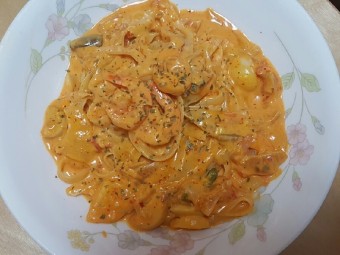 매콤 크림 파스타